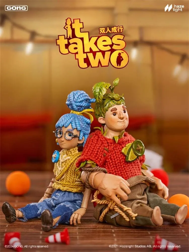 Cartoon Figure 1:1 May & Cody Action Figure Premium Toy Collectible