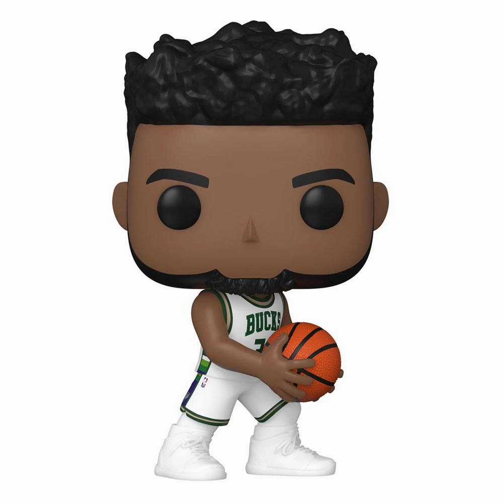 NBA Bucks POP! Basketball Figur Giannis (City Edition 2021) 9 cm Exhibition Ready Multi Pack
