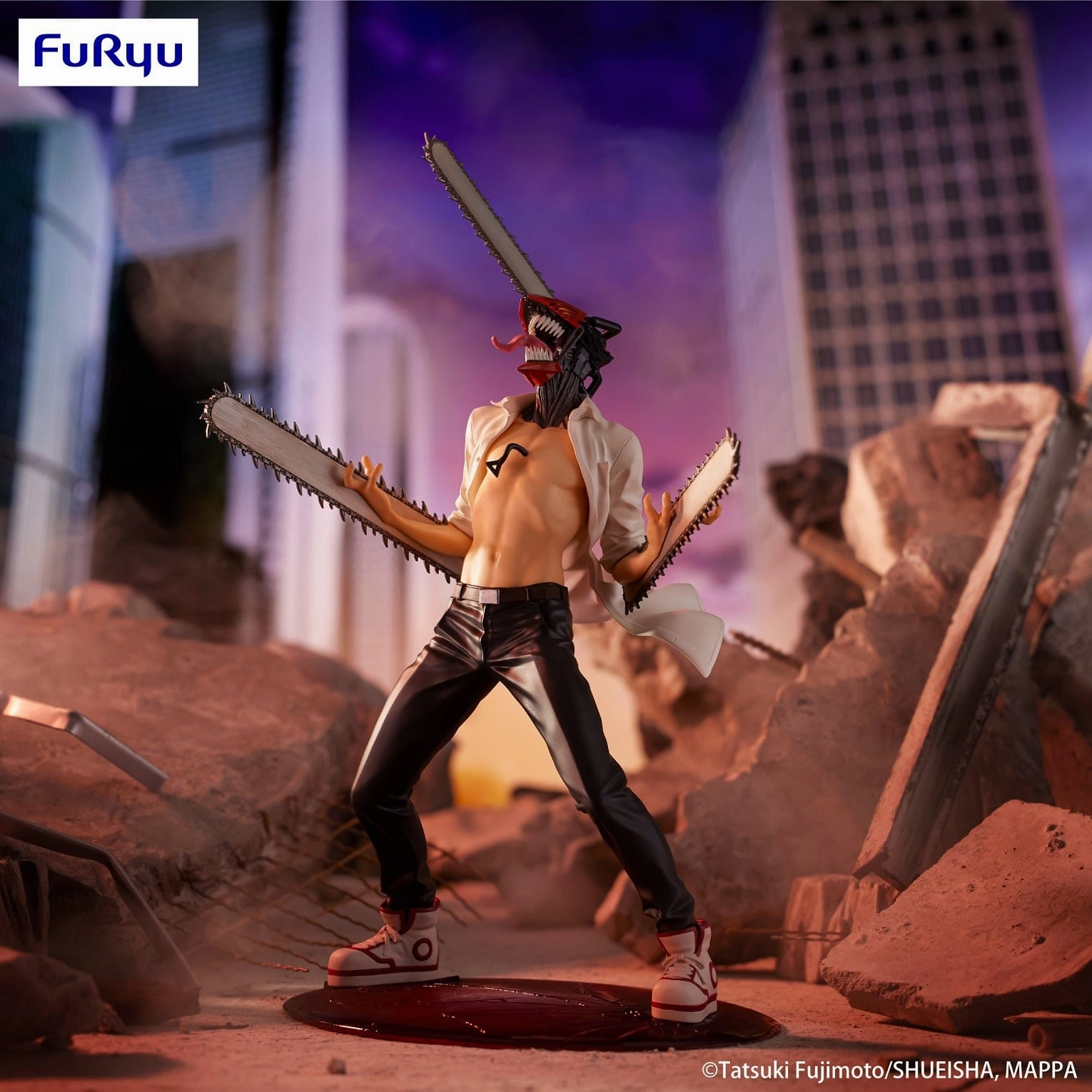 Chainsaw Man Exceed Creative Figure Chainsaw Man Paleontology Model