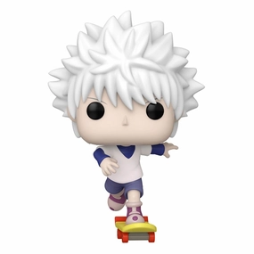 Vinyl Hobby Global Phenomenon Hunter x Hunter POP! Animation Figur Killua w/Skateboard 9 cm