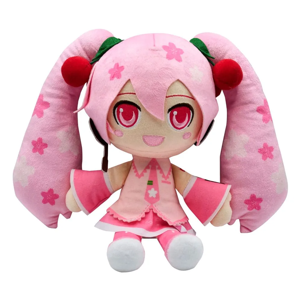 Vocaloid Cuteforme gosedjur Sakura Miku 28 cm Mini Glance Outstanding Maker