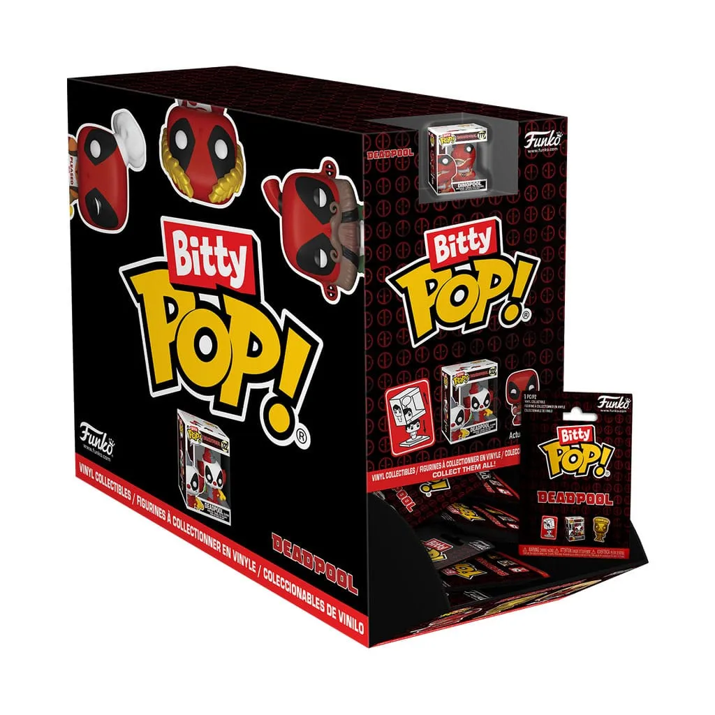 Character Decor Photo Opportunity Deadpool Bitty POP! Vinyl Figur Display (32) PDQ 2,5 cm