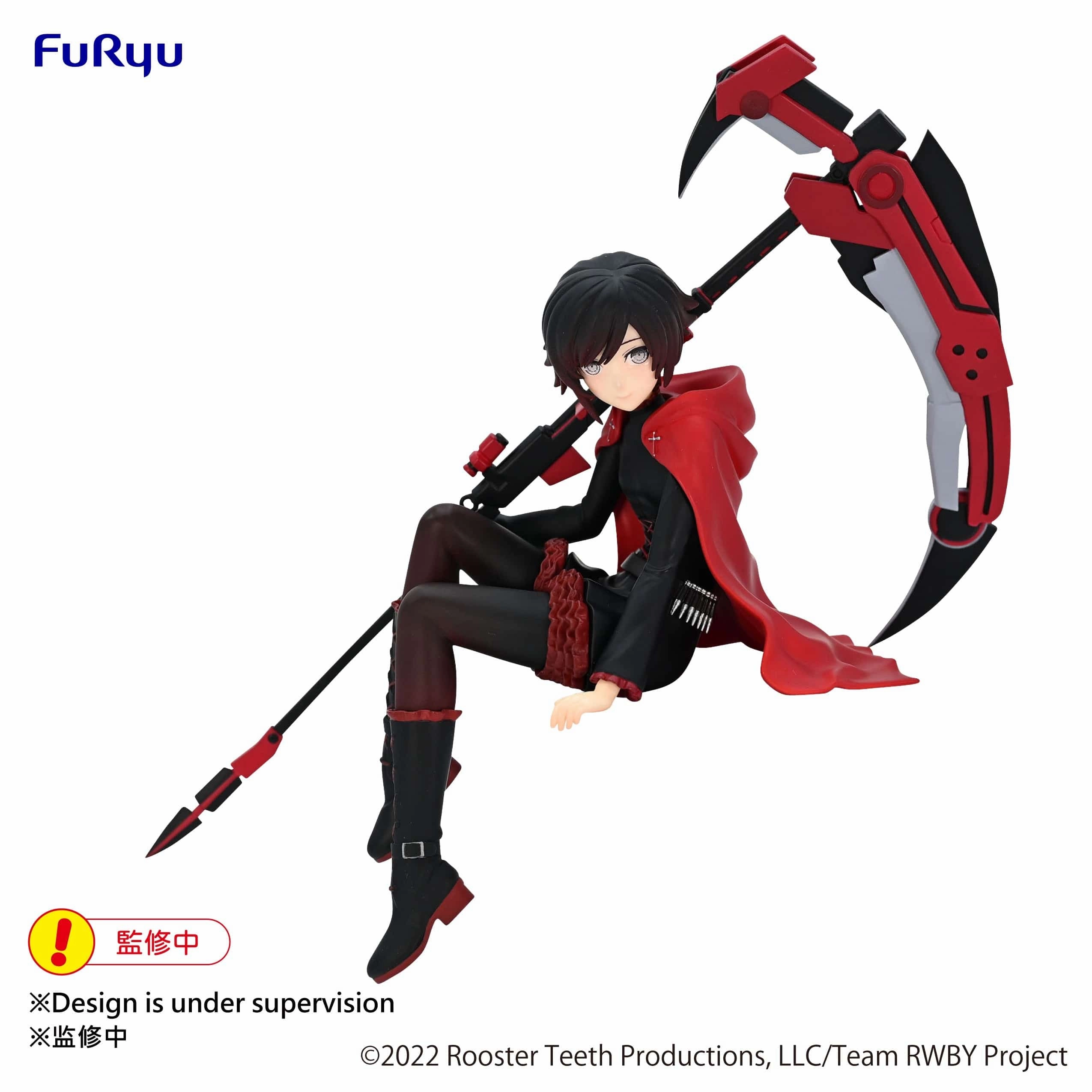 Superhero Toy RWBY Ice Queendom Noodle Stopper Figure Ruby Rose
