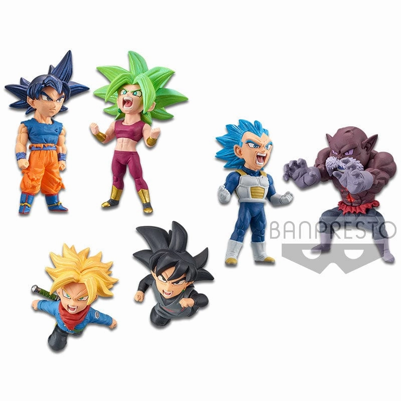 Inclusive Toy DRAGON BALL SUPER WORLD COLLECTABLE FIGURE - BATTLE OF SAIYANS - VOL. 6