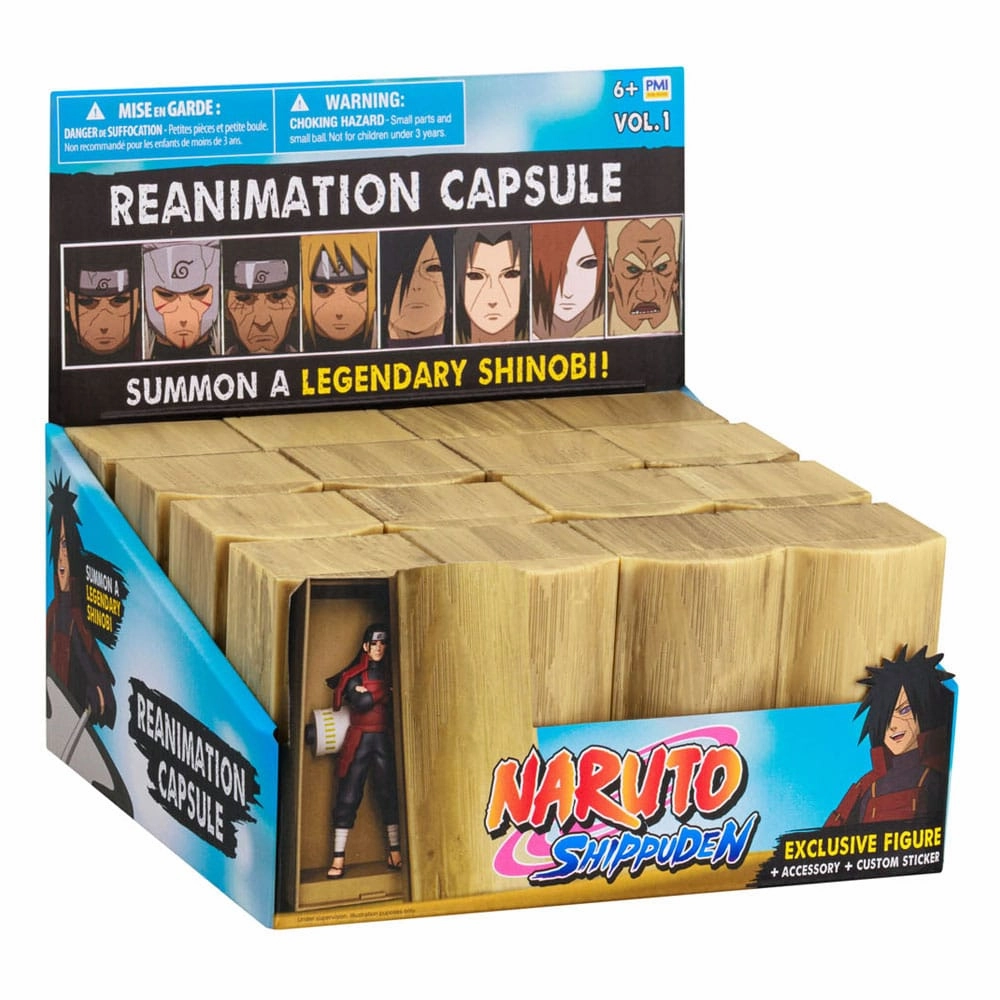 Naruto Blind Capsule Mini-Figurer Display (16) Trinket Maker Little Soul