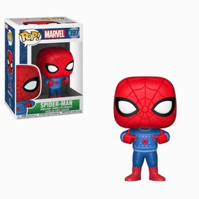 Marvel POP! Holiday Vinyl Bobble-Head Spider-Man (Ugly Sweater) 9 cm Maximalist Art