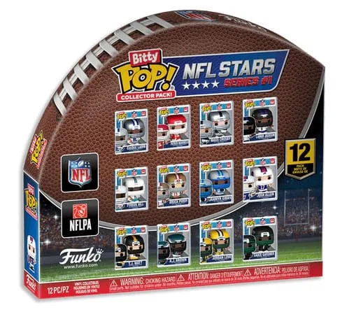 Kitchen Decor Resin Statue NFL Bitty POP! Figur Multipack 2,5 cm Display (12)