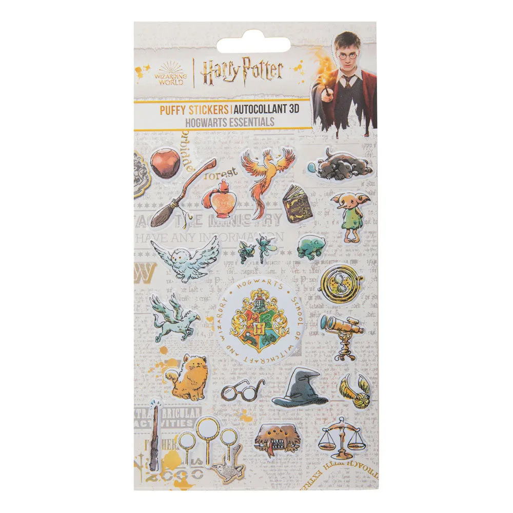 Robot Goods Harry Potter Puffy Sticker Hogwarts Essentials