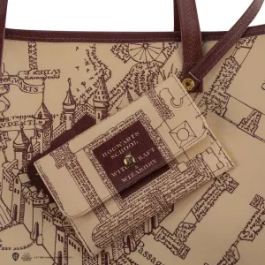 Collectible Unit Cryptid Model Harry Potter Shopping Bag & Pouch Marauder's Map