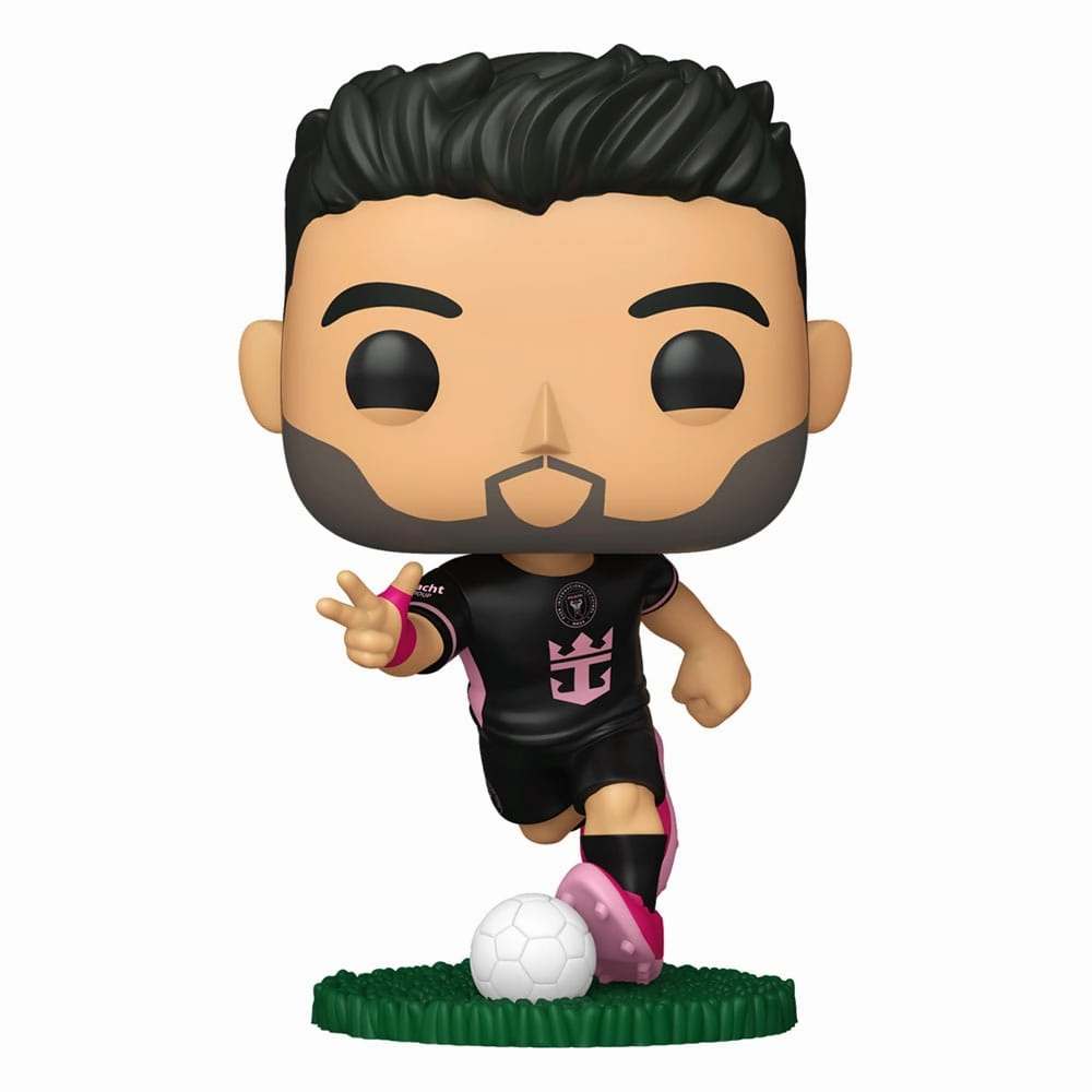 MLS POP! Sports Vinyl Figur Inter Miami - Luis Suarez (Borta) 9 cm Critically Acclaimed Award Trophy