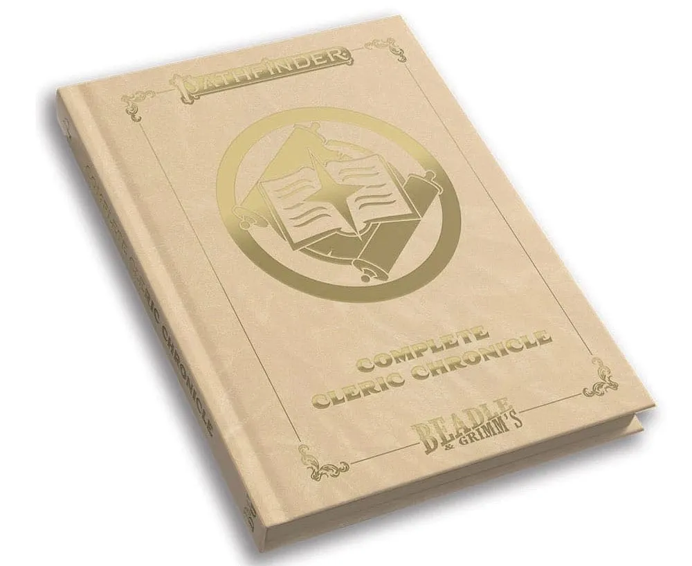 Pathfinder Tabletop Game Rulebook: Complete Cleric Chronicle - English Version Father's Day Static Figure