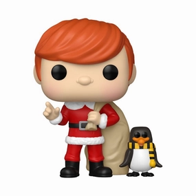 Santa Claus is Comin' to Town POP&Buddy TV Figur Kris med Topper 9 cm Museum Standard Staff Pick