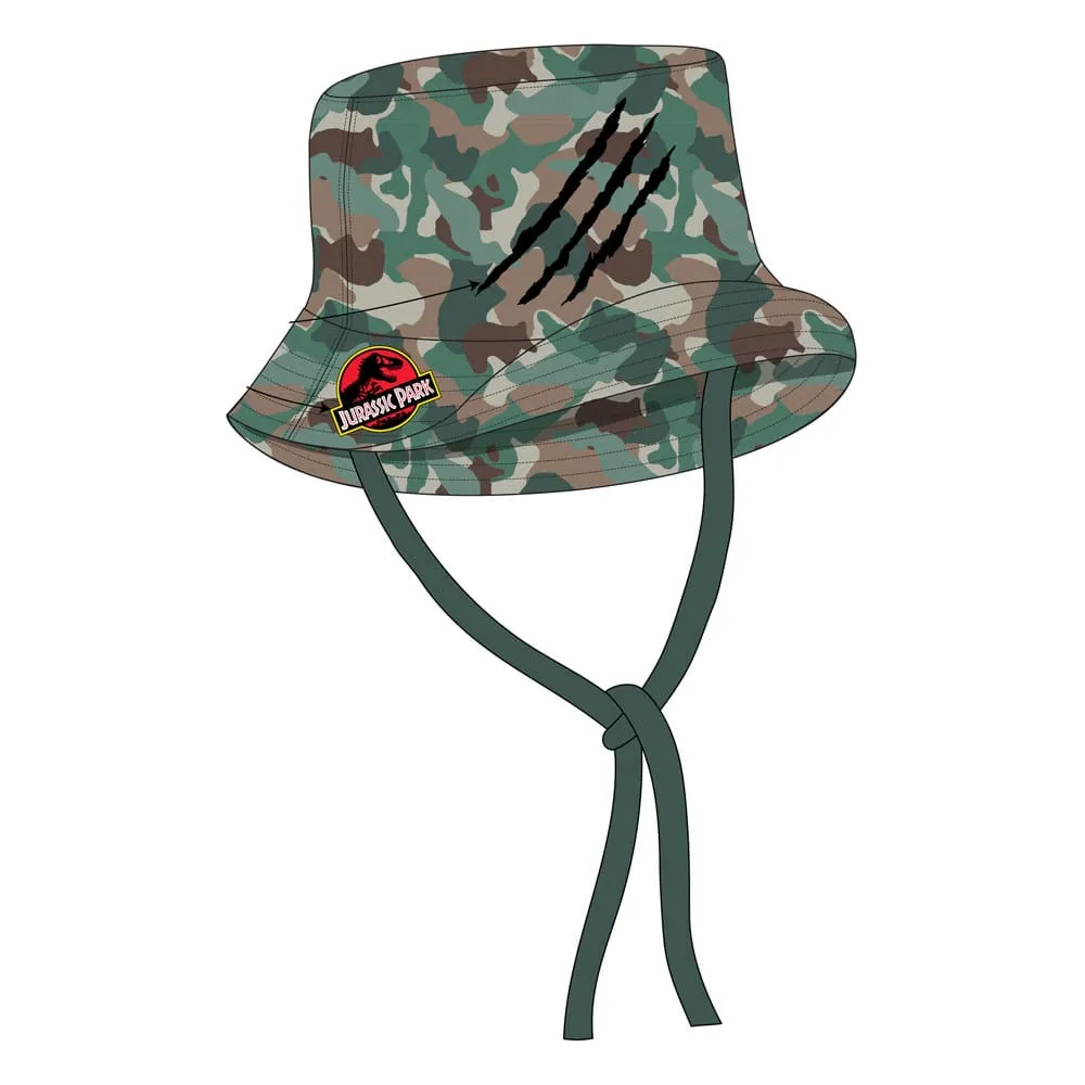 Jurassic Park Bucket Hat - H?gkvalitativ och Officiellt Licensierad Wild Animal