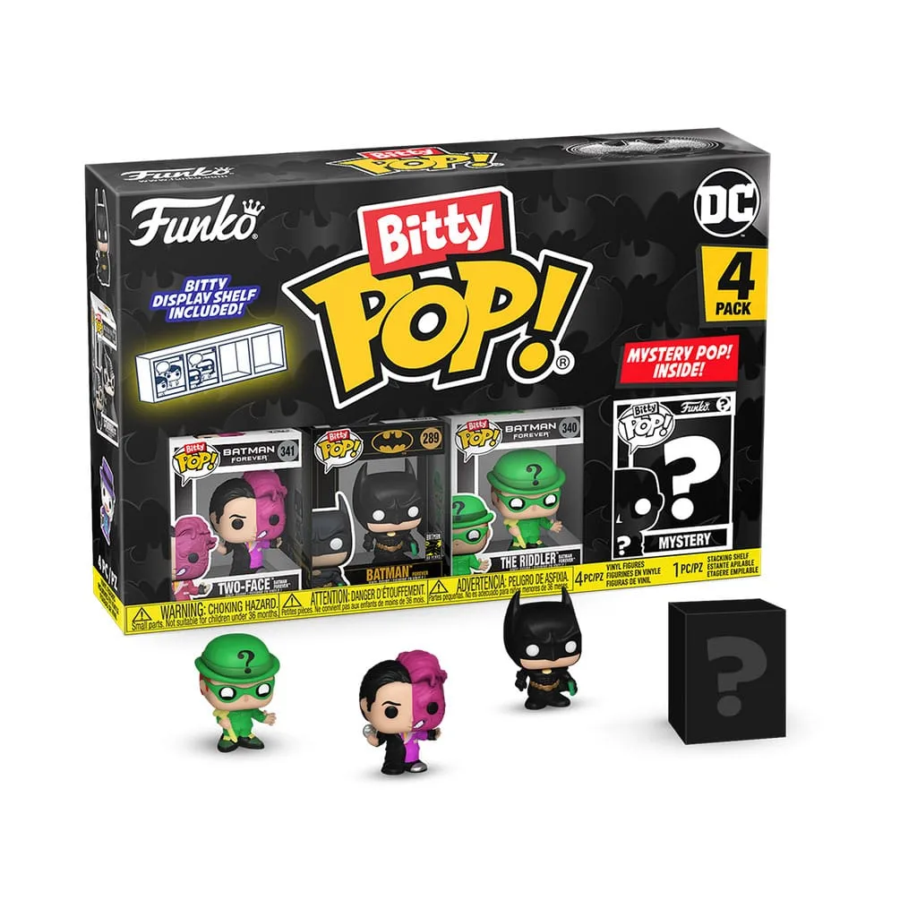 Batman 85-?rsjubileum Bitty POP! Vinyl Figur 4-Pack Emerging Brand Father's Day