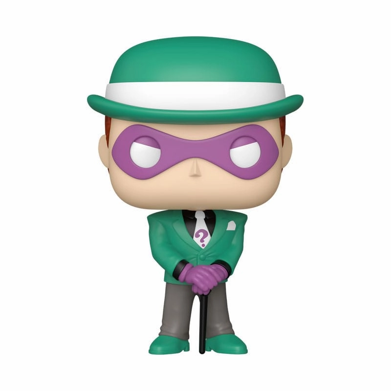 Chibi Statue Special Color Batman: The Animated Series POP! Heroes Vinylfigur The Riddler 9 cm