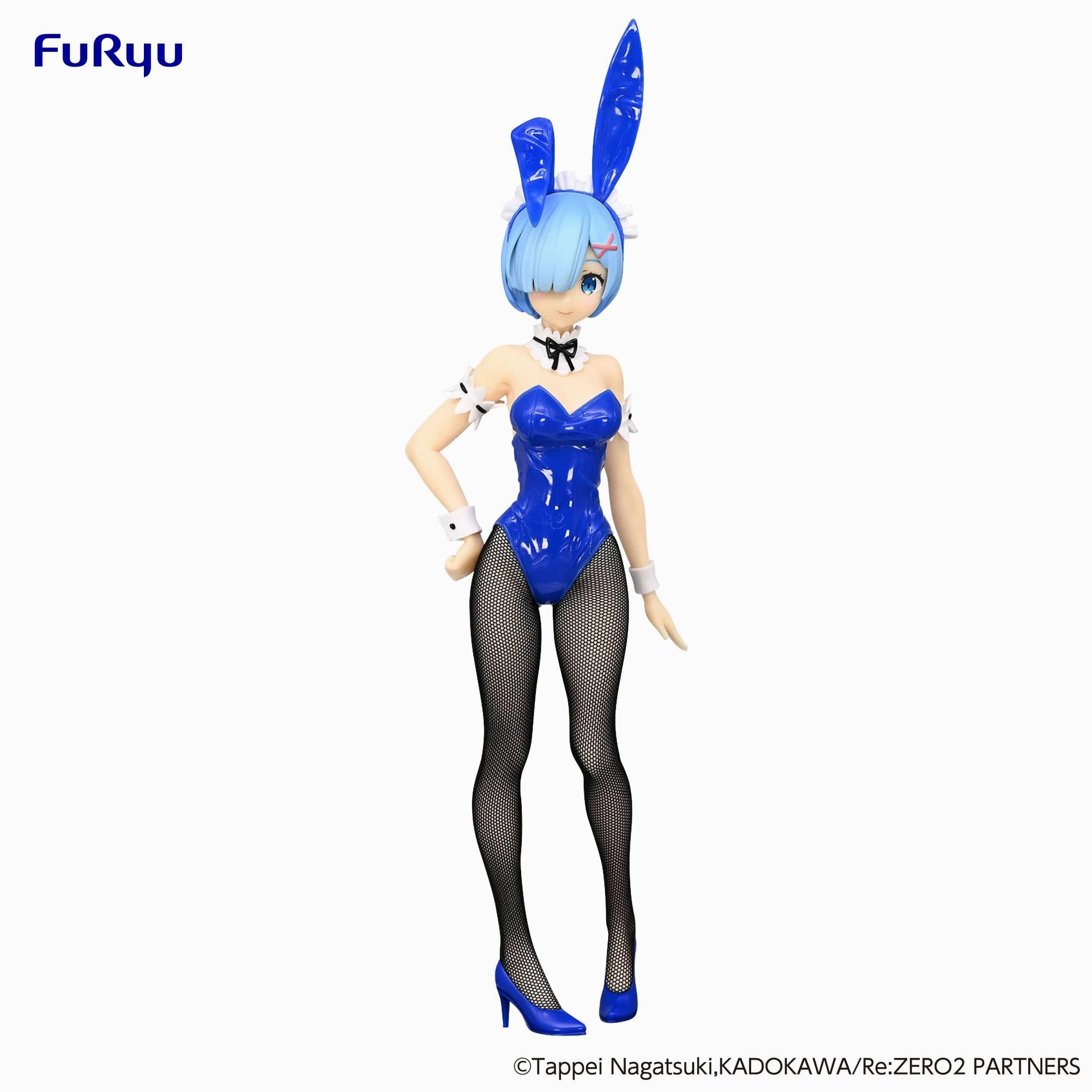 Superhero Showcase BiCute Bunnies Figure Rem Blue Color ver