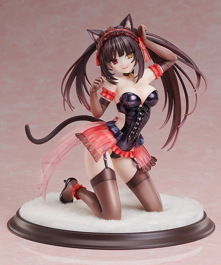 Date A Bullet Light Novel : Kurumi Tokisaki Cat ears ver 1/7 Scale Figure World Heritage Premium Sculpture