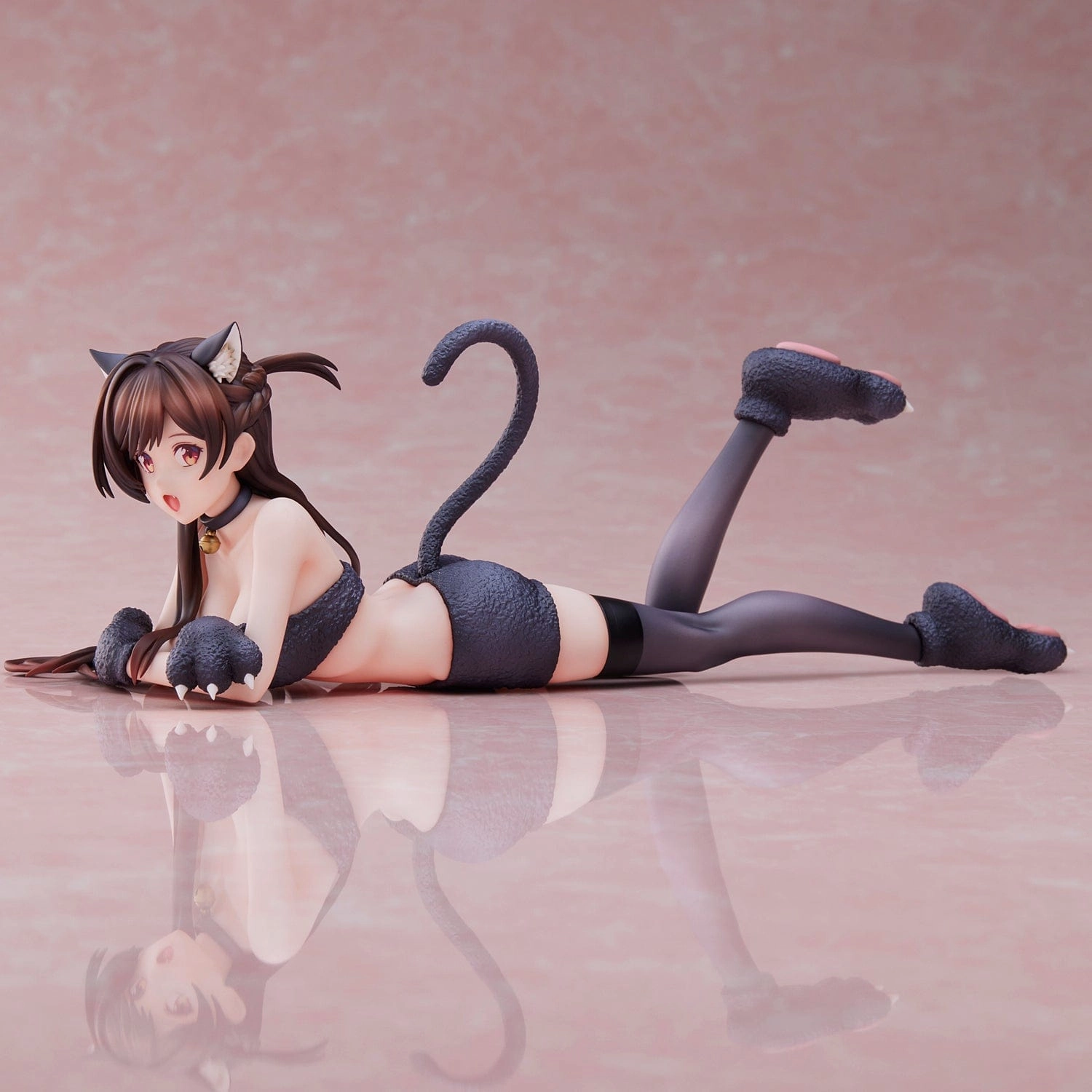 Rent-A-Girlfriend  Chizuru Mizuhara Cat Cosplay Ver Scale Figure Handmade Sculpture