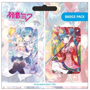 Hatsune Miku Pin Badges 2-Pack Set B Companion Piece