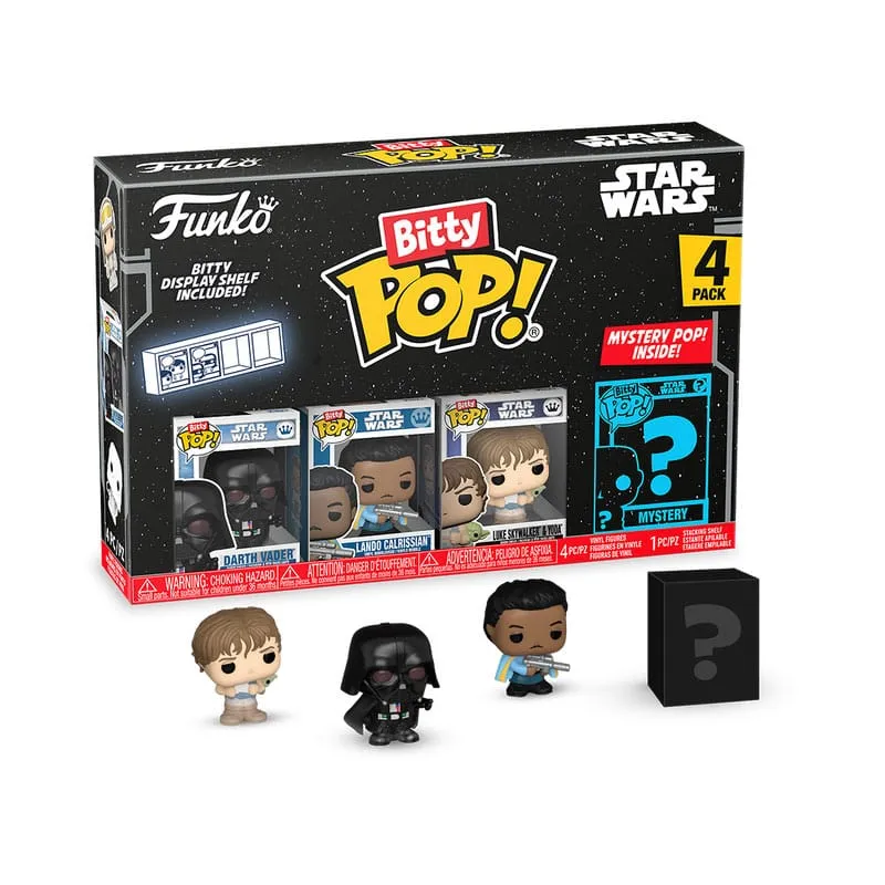 Star Wars Bitty POP! Vinyl Figur 4-Pack Vader 2,5 cm Character Art