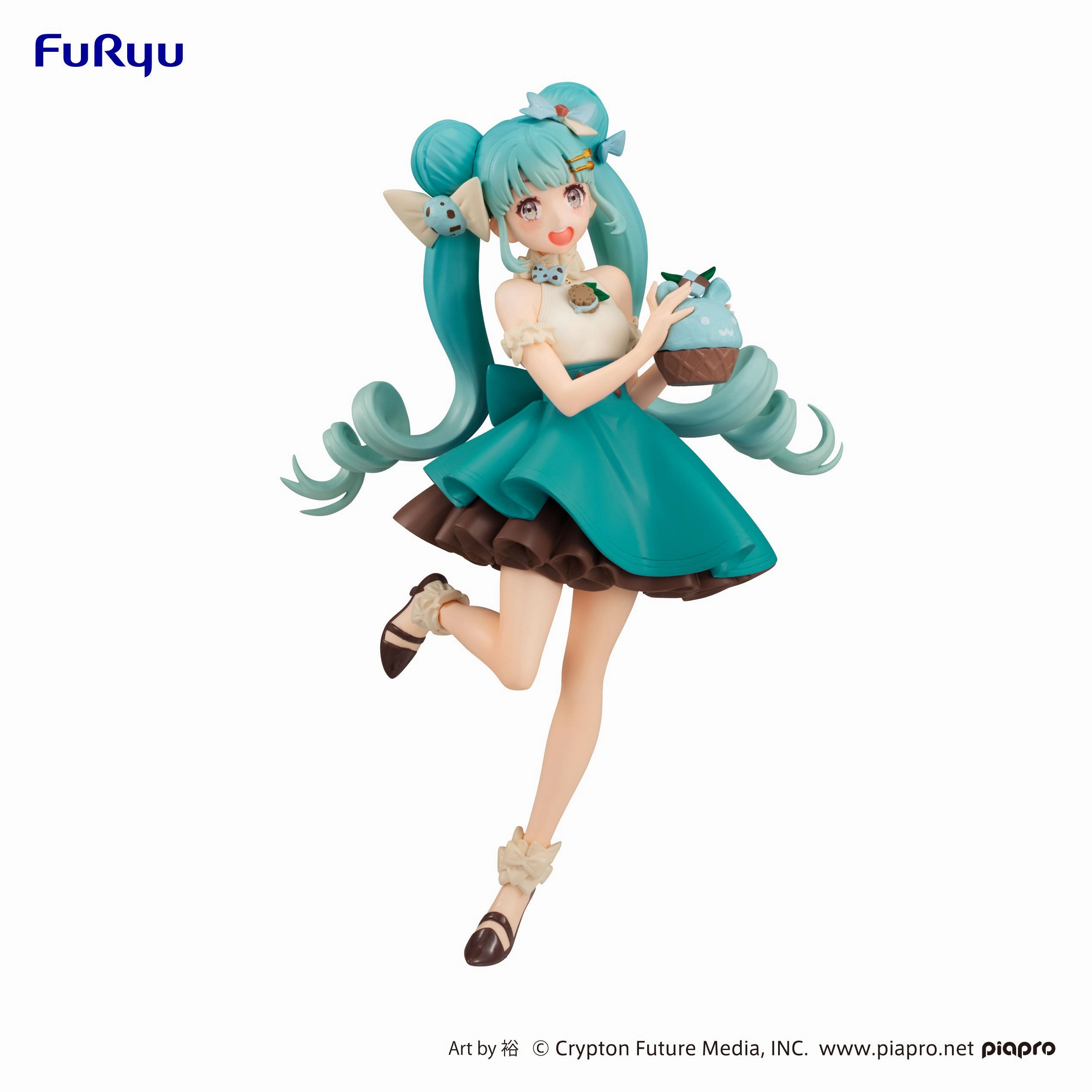 Limited Statue Creative Outlet Hatsune Miku SweetSweets Series Figure Hatsune Miku Chocolate Mint (rerun)