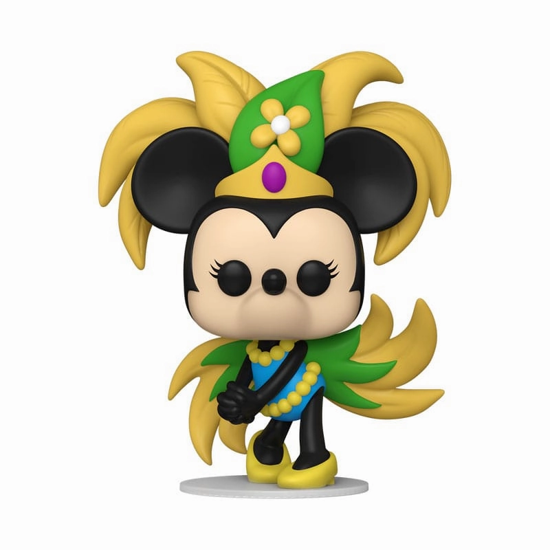 Mickey ATW POP! Disney Vinylfigur Carnaval Minnie 9 cm Landmark Replica Celebrity Likeness