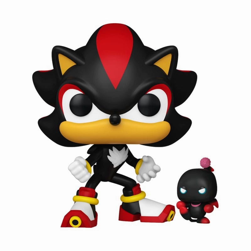PVC Toy Sonic The Hedgehog POP! Figur Shadow med DChao 9 cm