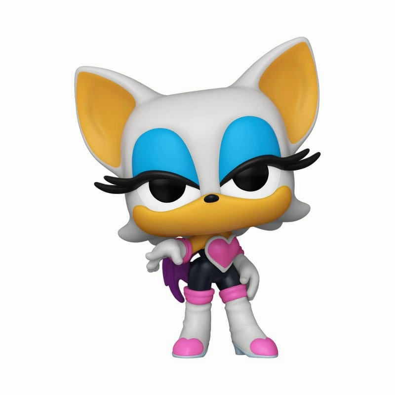 Comic Adaptation Fantasy Character Sonic the Hedgehog POP! Spel Vinylfigur Rouge 9 cm