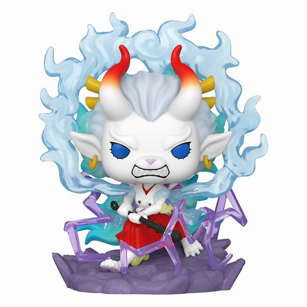 Miniature Showcase Superhero Item One Piece POP! Deluxe Vinyl Figur Yamato Man-Beast Form 15 cm