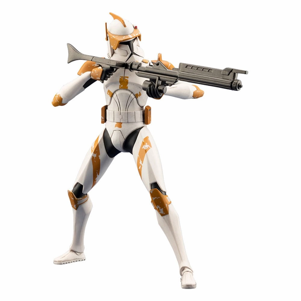 Cute Mascot Star Wars The Clone Wars ARTFX Statue 1/10 Commander Cody 17 cm