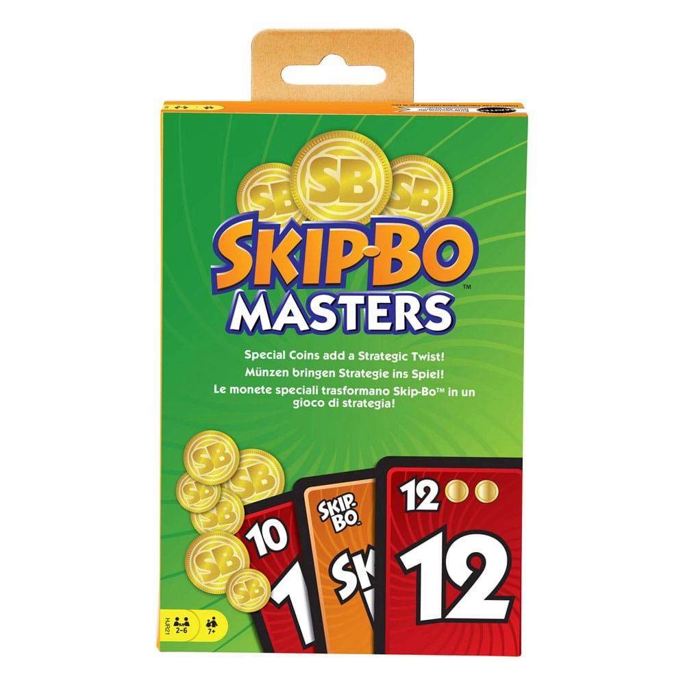 Skip-Bo Masters Kortspel med Strategiska Mynt National Treasure Bohemian style