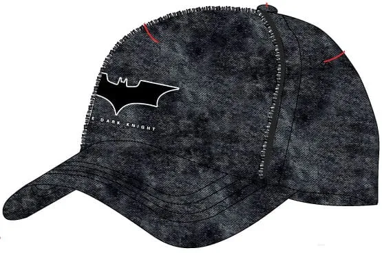 PVC Figure Video game DC Comics Batman Curved Bill Cap - The Dark Knight Logo Denim
