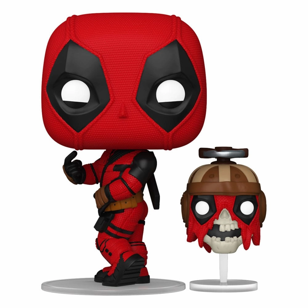 Miniature Merchandise Antihero Model Deadpool 3 POP! Vinylfigur med Headpool 9 cm