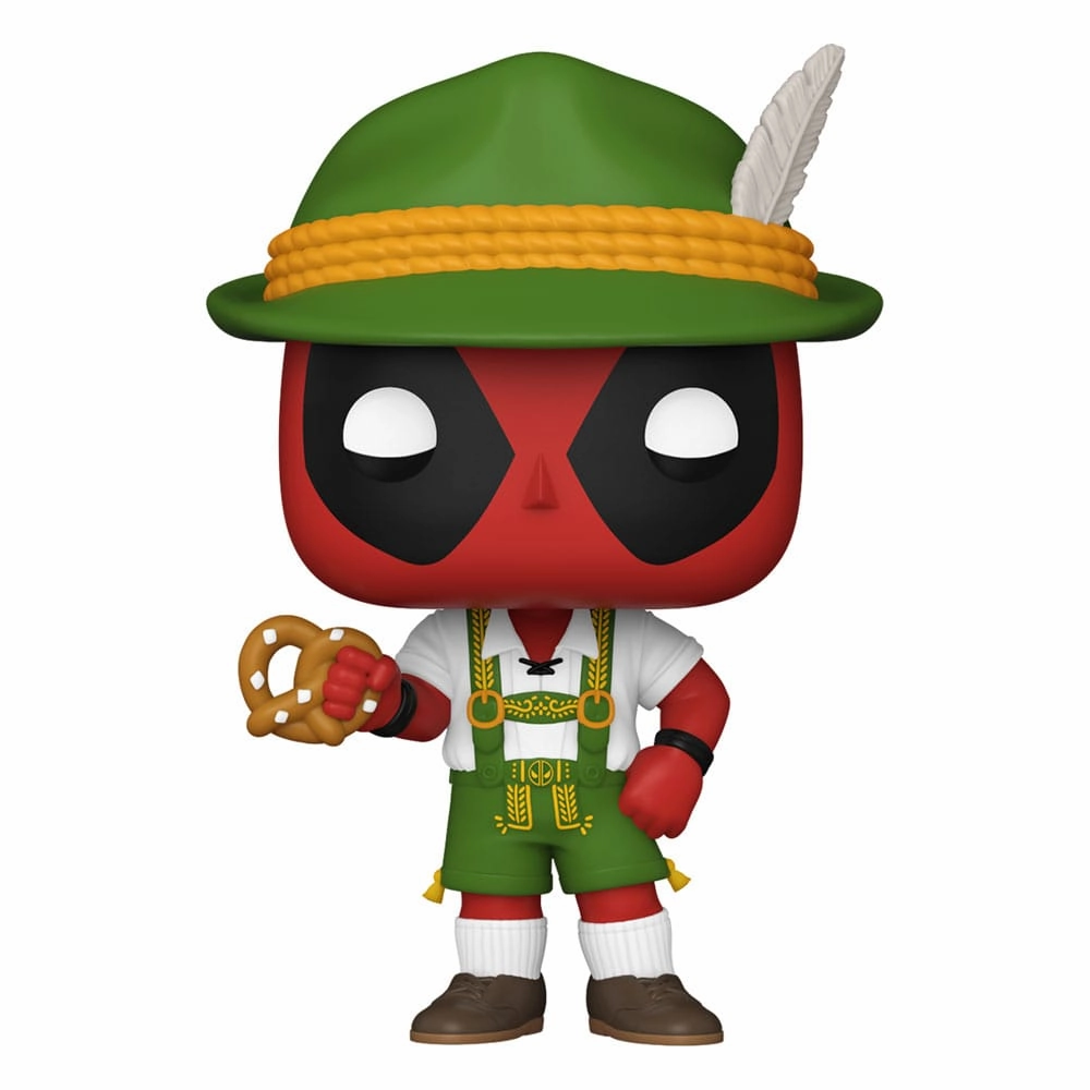 Deadpool Parody POP! Vinyl Figur i Lederhosen - 9 cm Robot Decor Limited Decor