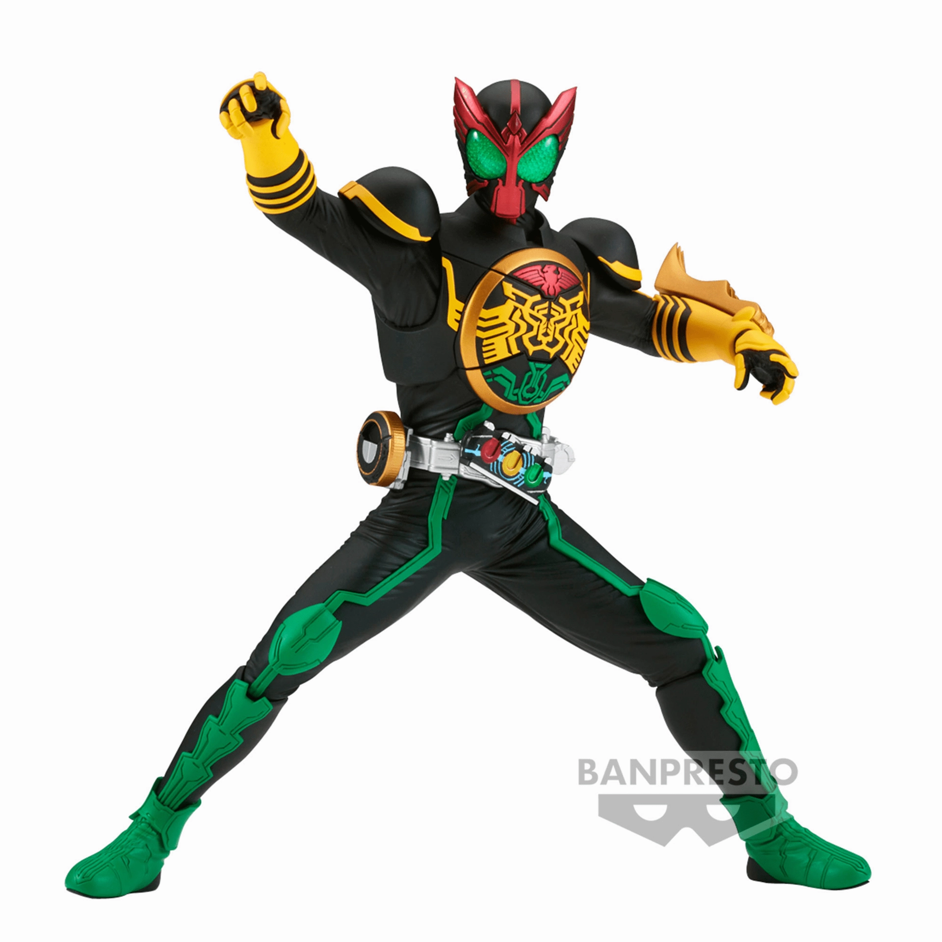 KAMEN RIDER OOO HERO'S BRAVE STATUE FIGURE KAMEN RIDER OOO TATOBA COMBO Superhero Model Durable Material