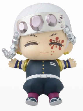 Demon Slayer : Kimetsu no Yaiba Full and Happy Mascot Anime Mini Figure Vol 3 Tengen Usui & Mitsuri Kanroji Collectible Model