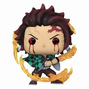 Demon Slayer: Kimetsu no Yaiba POP! Vinylfigur Tanjiro (Sun Breathing) 9 cm Fantasy Model