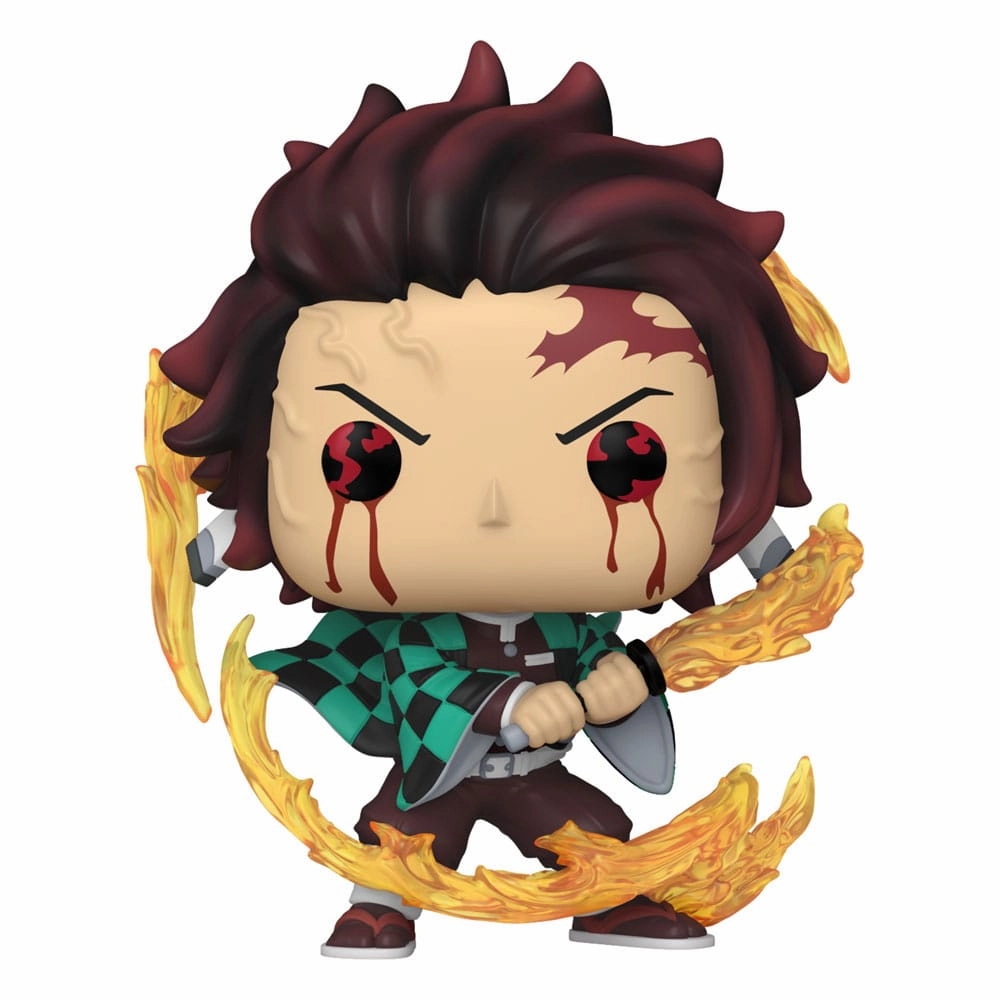 Demon Slayer: Kimetsu no Yaiba POP! Vinylfigur Tanjiro (Sun Breathing) 9 cm Fantasy Model
