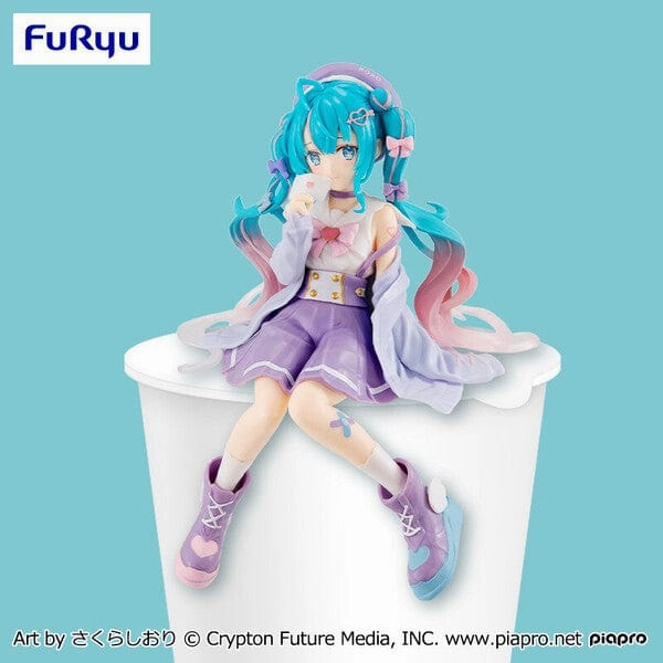 Extinct Creature Noodle Stopper Figure Hatsune Miku Love Sailor Purple Color ver