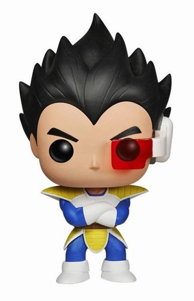 Dragon Ball Z POP! Vinyl Figur Vegeta 10 cm Designer Collectible