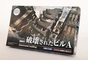 Dio Com Series Destroyed Building A Small Statue