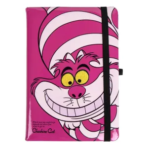 Legendary Hero Chibi Decor Disney Premium A5 Notebook - Alice in Wonderland Cheshire Cat