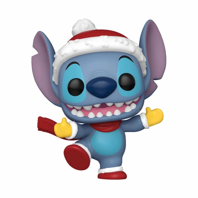 Media Attention Disney POP Figur Holiday Stitch med Hatt 9 cm