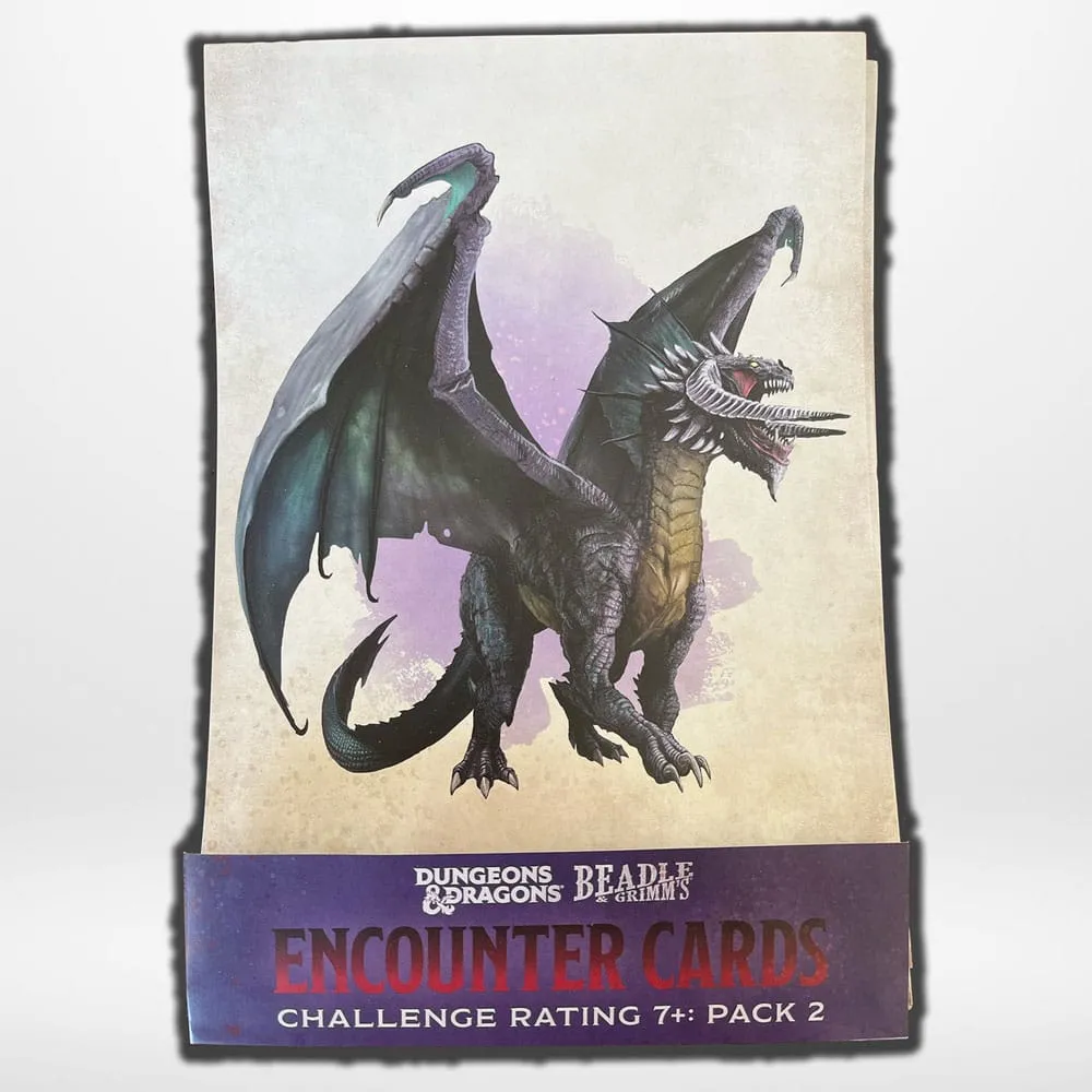 Dungeons & Dragons RPG Encounter Cards Challenge Rating 7+: Pack 2 Pixar Character Collectible Hobby