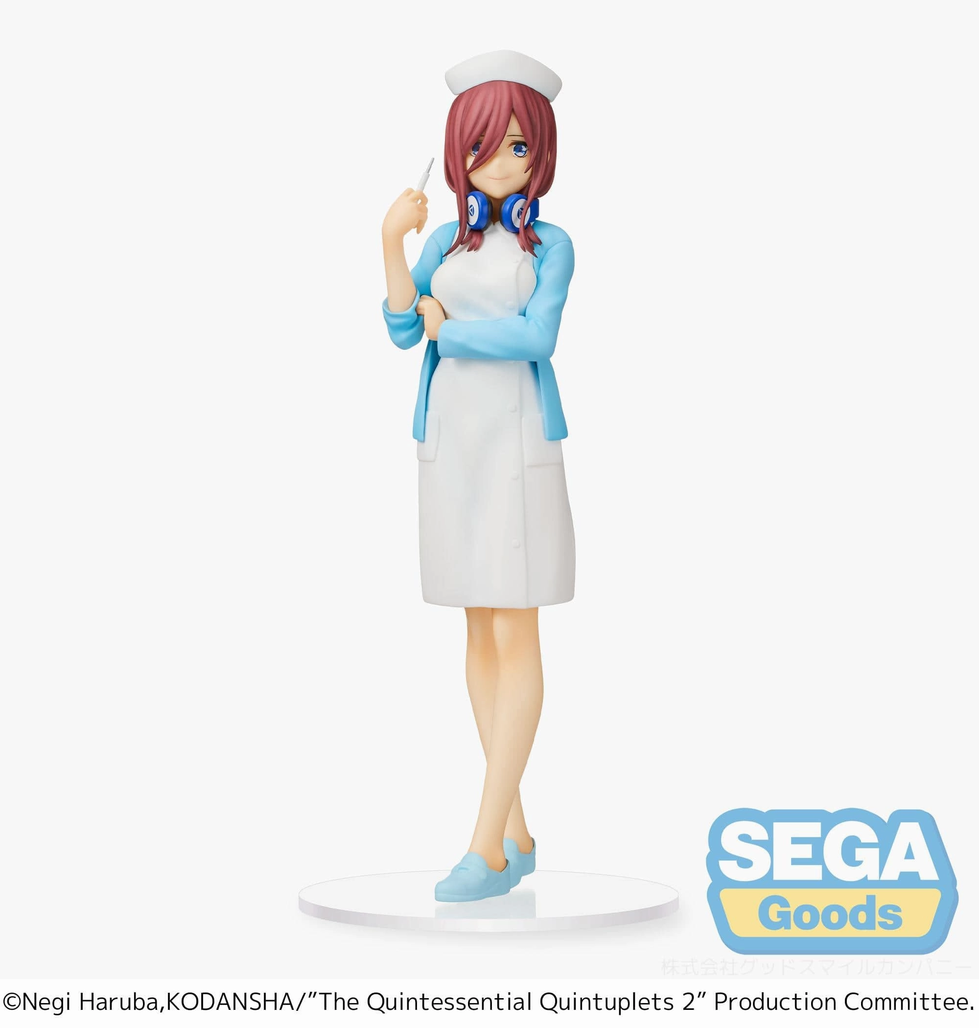 SEGA The Quintessential Quintuplets 2 SPM Figure Miku Nakano Nurse Ver Chrome Plated