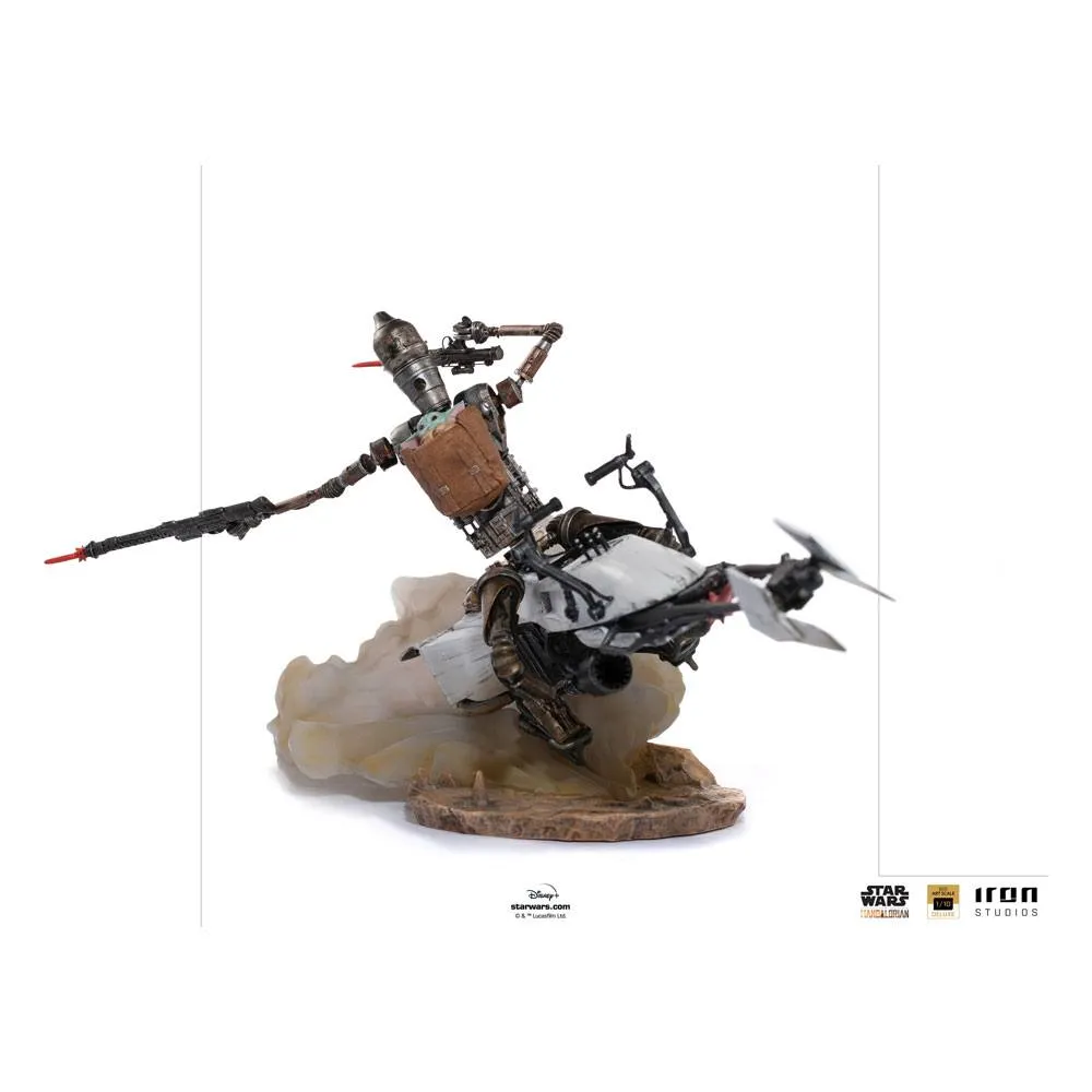Lifetime Hobby Star Wars The Mandalorian Deluxe Art Scale Statue 1/10 IG-11 & The Child 20 cm