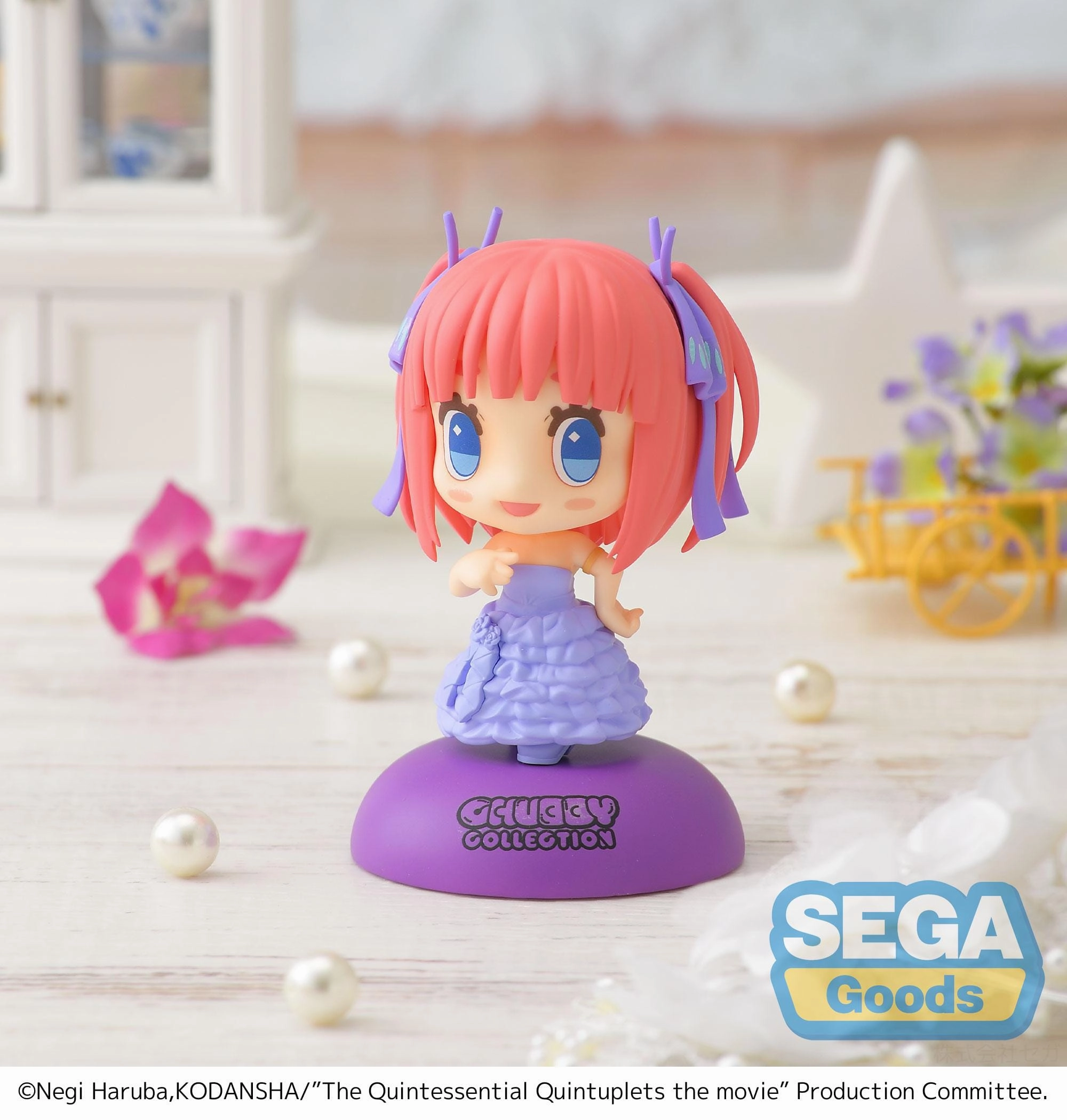 SEGA The Quintessential Quintuplets Movie CHUBBY COLLECTION MP Figure Nino Nakano SET Designer creation Small Sculpture