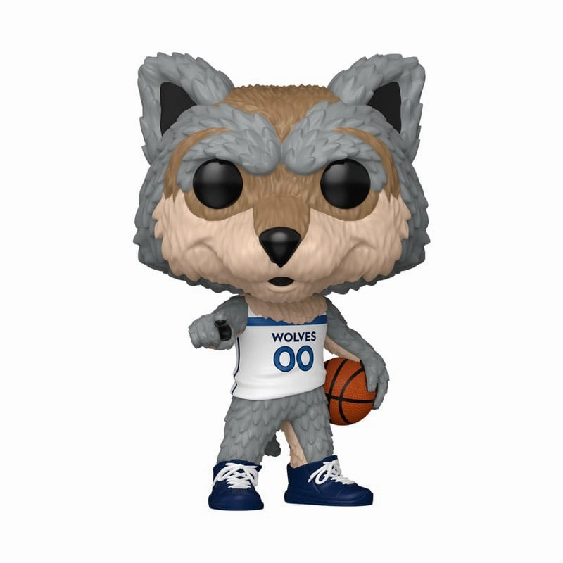 NBA Legends POP! Sports Figur Mascots Wolves - Crunch The Wolf 9 cm Museum Gift Family friendly