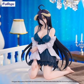 Silicone Model OVERLORD Noodle Stopper Figure Albedo Loungewear ver