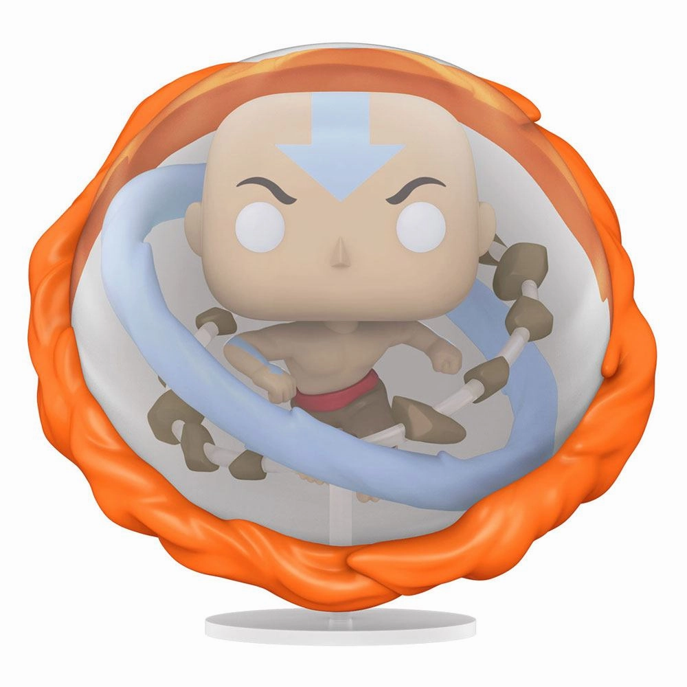 Action Hobby Superhero Statue Avatar The Last Airbender Oversized POP! Figur Aang All Elements 15 cm